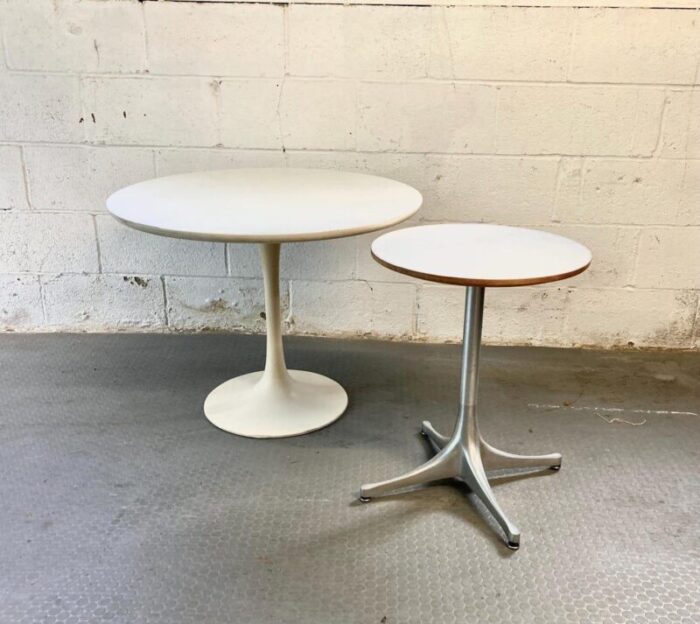 vintage mid century modern tulip table 6460