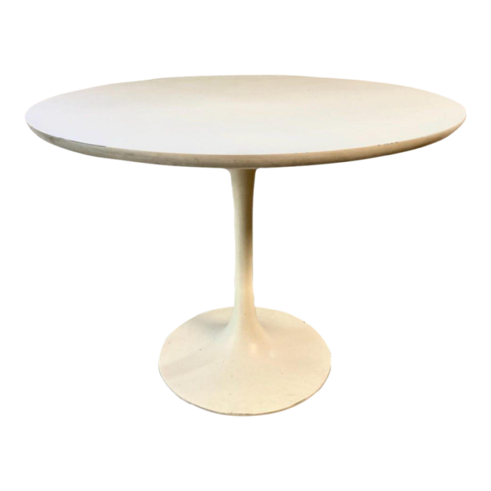 vintage mid century modern tulip table 6646