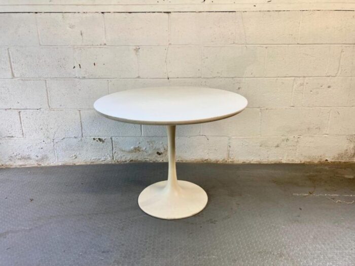 vintage mid century modern tulip table 9918