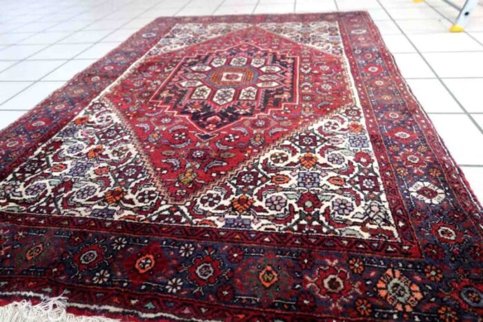 vintage middle eastern bidjar rug 1970s 10