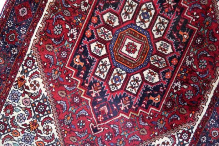 vintage middle eastern bidjar rug 1970s 5