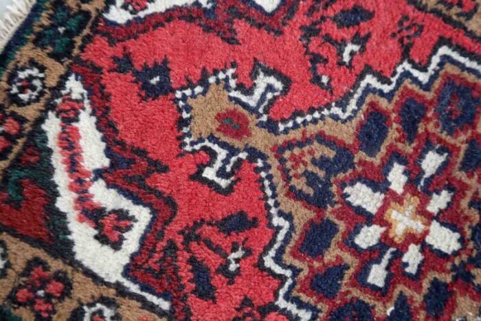 vintage middle eastern hamadan rug 1970s 3