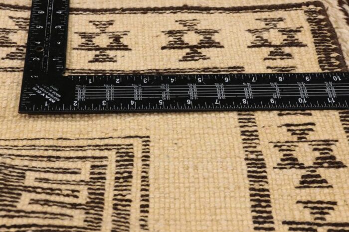 vintage neutral kurdish rug runner 0300 x 1306 7112