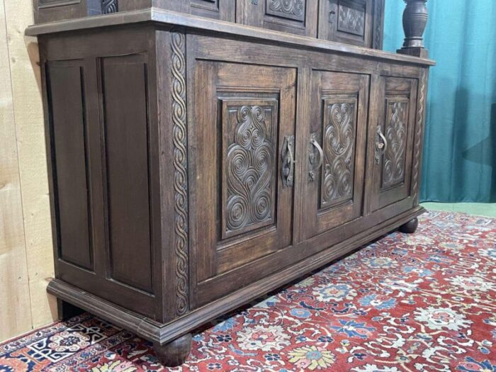 vintage oak sideboard by joseph savina 1950s 3070