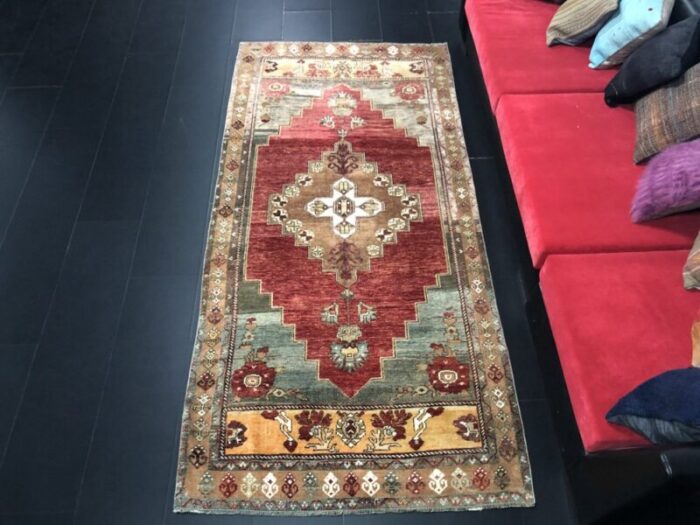 vintage oushak area rug 2