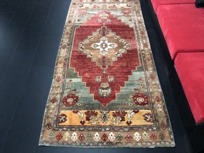 vintage oushak area rug 3