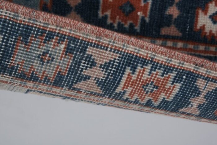 vintage pale caucasian rug 9