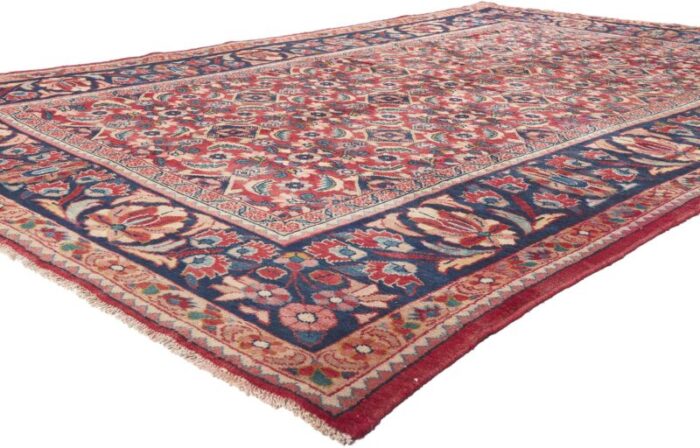 vintage persian mahal rug 0606 x 0909 1003