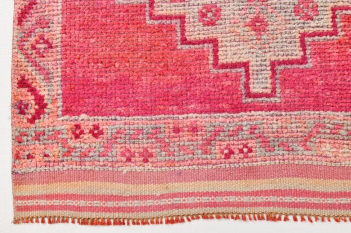 vintage pink runner rug 10