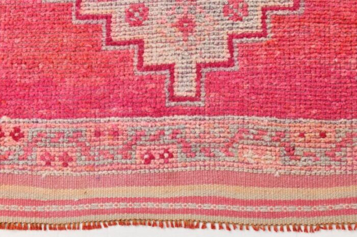 vintage pink runner rug 11