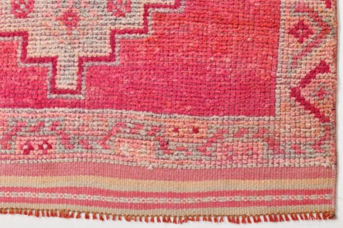 vintage pink runner rug 12