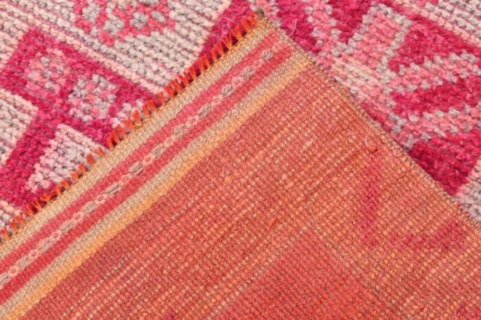 vintage pink runner rug 14