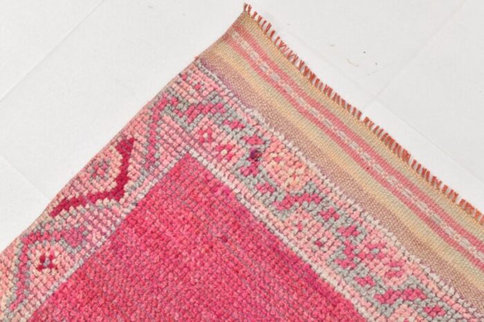 vintage pink runner rug 15