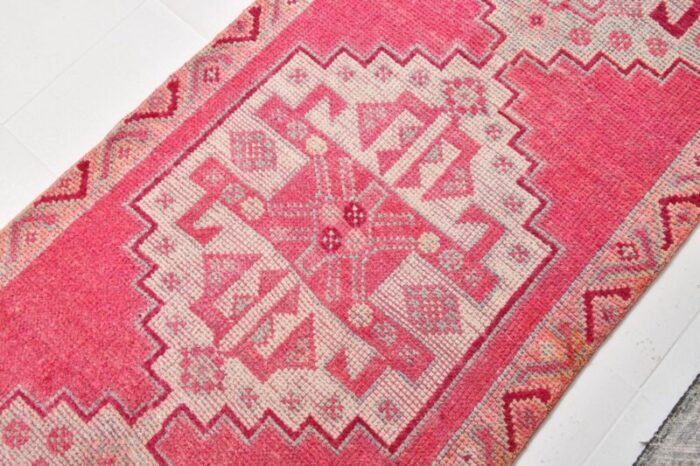 vintage pink runner rug 6