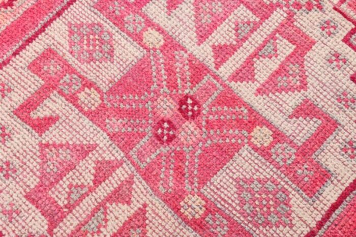 vintage pink runner rug 7