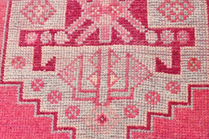 vintage pink runner rug 8