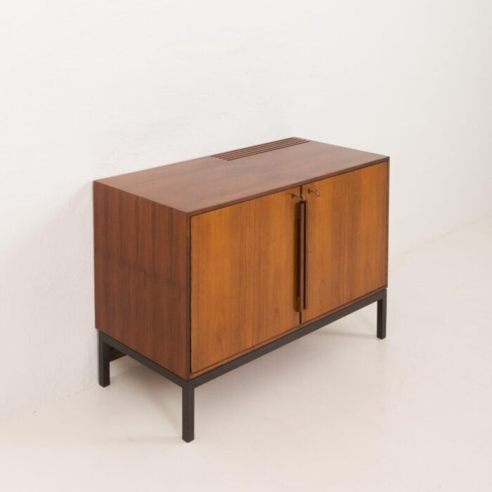 vintage rosewood bar cabinet by sigvard bernadotte and acton bjorn for atlas and silkeborg mobelfabrik 1960s 2821