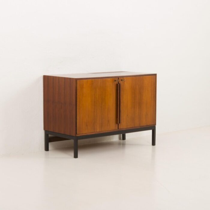 vintage rosewood bar cabinet by sigvard bernadotte and acton bjorn for atlas and silkeborg mobelfabrik 1960s 3568