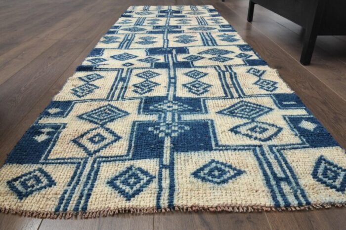 vintage scandinavian wool oushak rugs 1960s 3