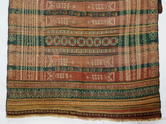 vintage tribal nomadic beluch kilim rug afghanistan 1930s 10