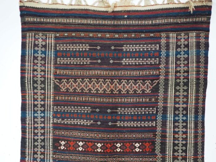 vintage tribal nomadic beluch kilim rug afghanistan 1930s 3 3