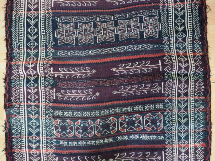 vintage tribal nomadic beluch kilim rug afghanistan 1930s 4 1