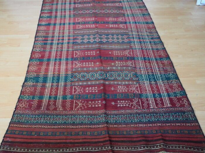 vintage tribal nomadic beluch kilim rug afghanistan 1930s 4