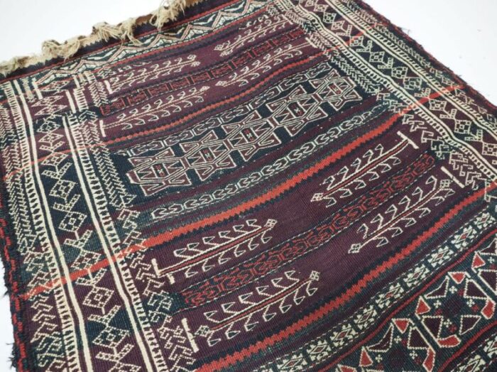 vintage tribal nomadic beluch kilim rug afghanistan 1930s 5 1