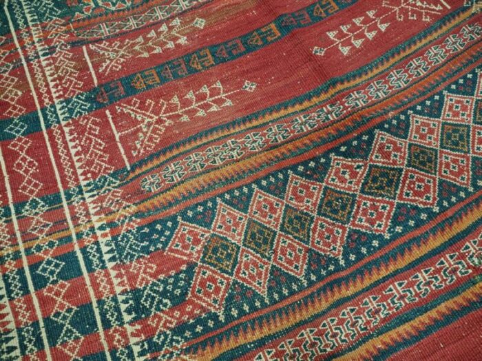 vintage tribal nomadic beluch kilim rug afghanistan 1930s 6