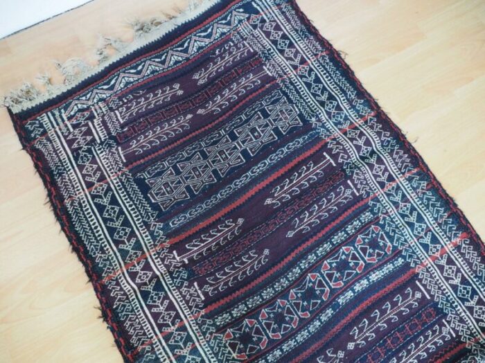 vintage tribal nomadic beluch kilim rug afghanistan 1930s 7 1