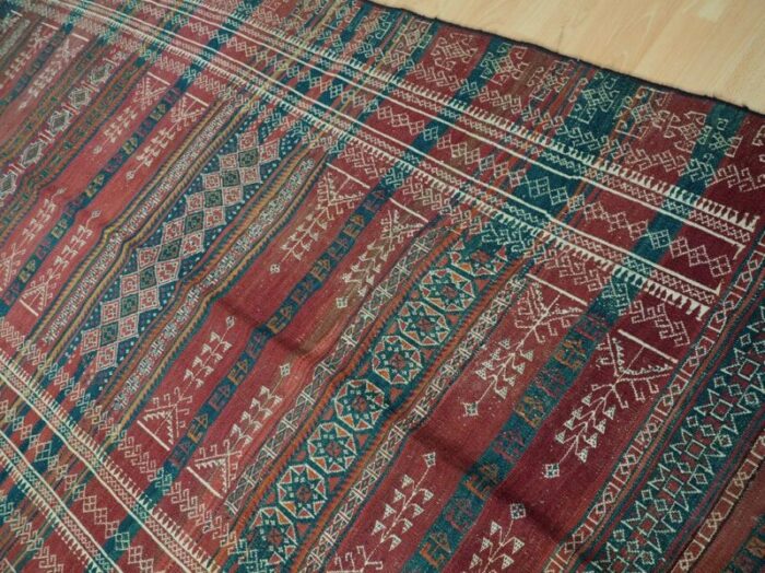 vintage tribal nomadic beluch kilim rug afghanistan 1930s 8