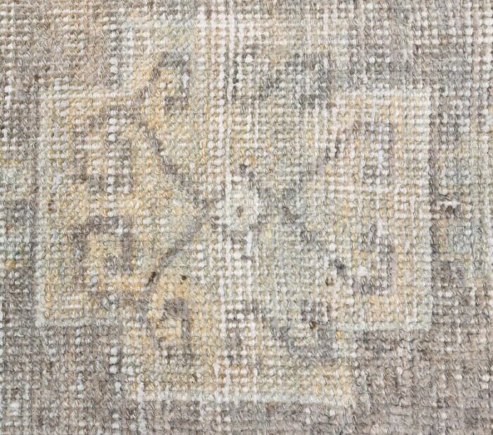 vintage turkish beige runner rug 8