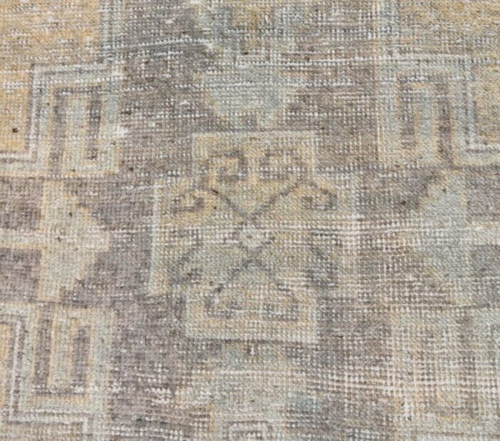 vintage turkish beige runner rug 9