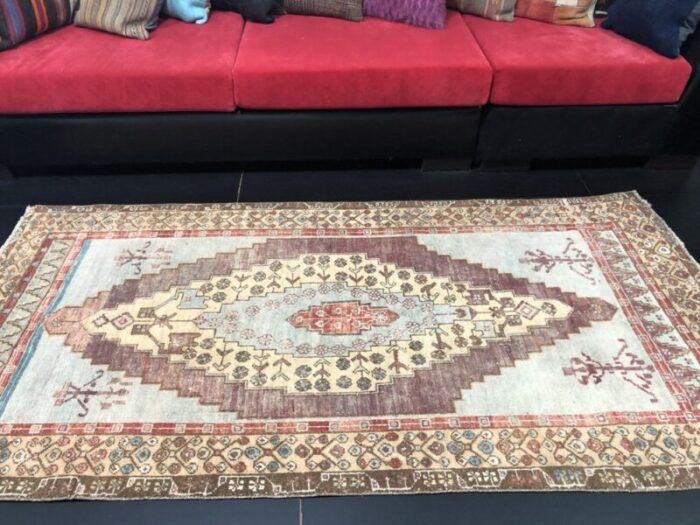 vintage turkish handmade rug 6 1