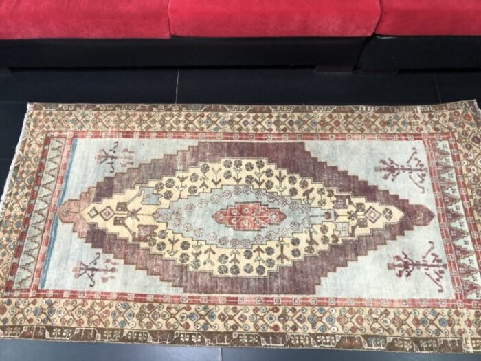 vintage turkish handmade rug 7 1