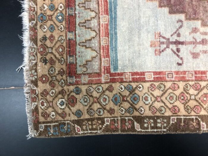 vintage turkish handmade rug 9 1