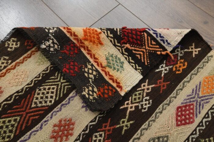 vintage turkish kilim rug 6 1