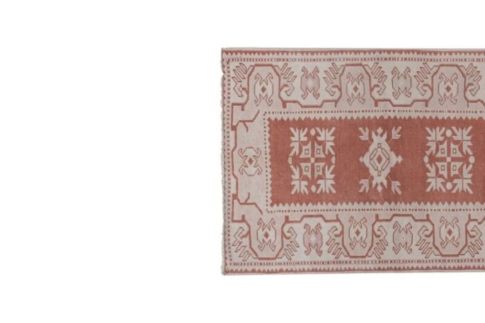 vintage turkish milas runner rug 3