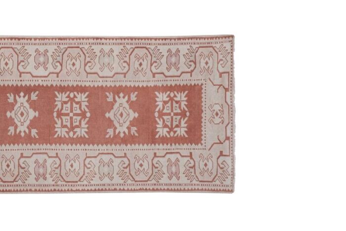 vintage turkish milas runner rug 5