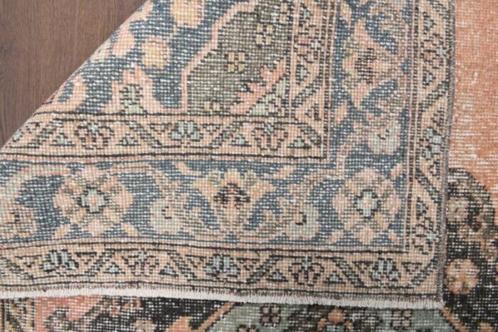 vintage turkish orange runner rug 5 2