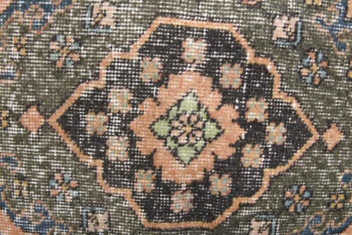 vintage turkish orange runner rug 6 2