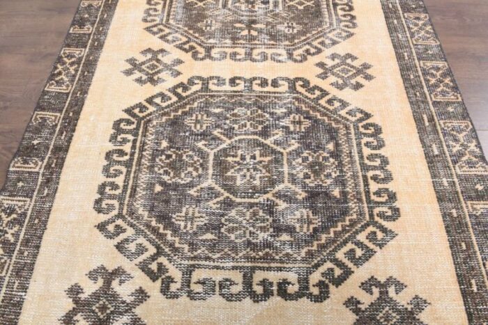 vintage turkish orange runner rug 6