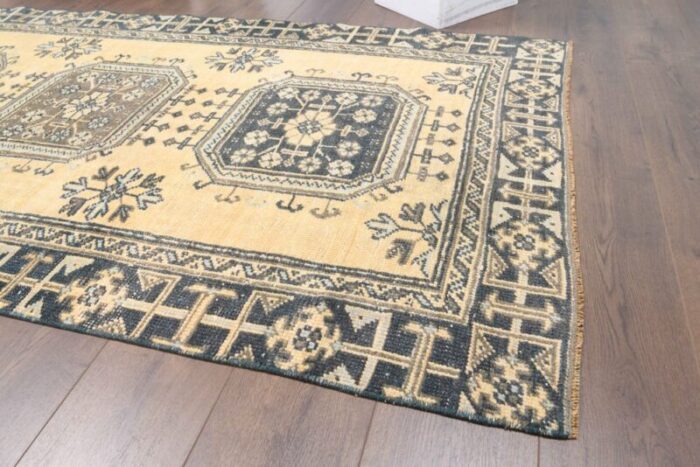 vintage turkish orange runner rug 7 1