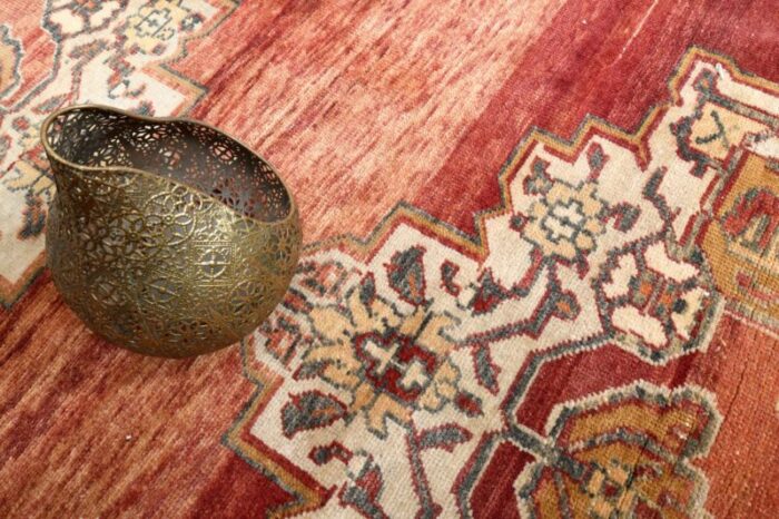 vintage turkish red rug 9