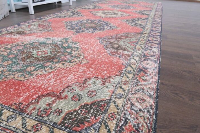 vintage turkish runner rug 7 14