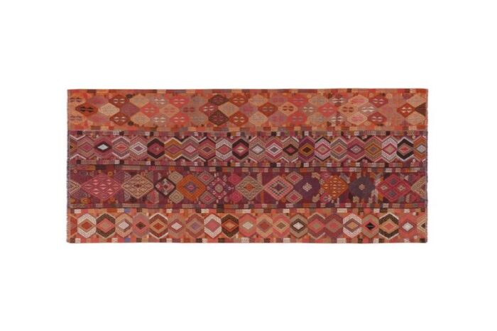 vintage turkish sivas jajim kilim rug 2