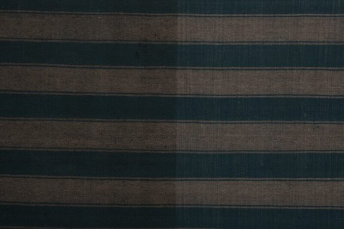 vintage turkish striped kilim rug 6