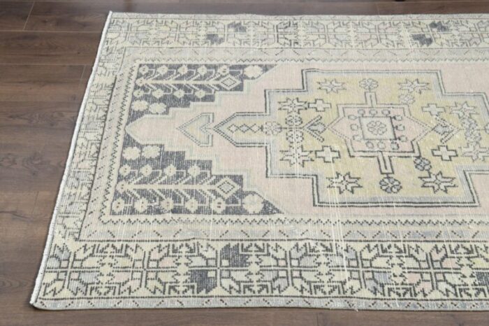 vintage turkish wool area rug 1960s 4