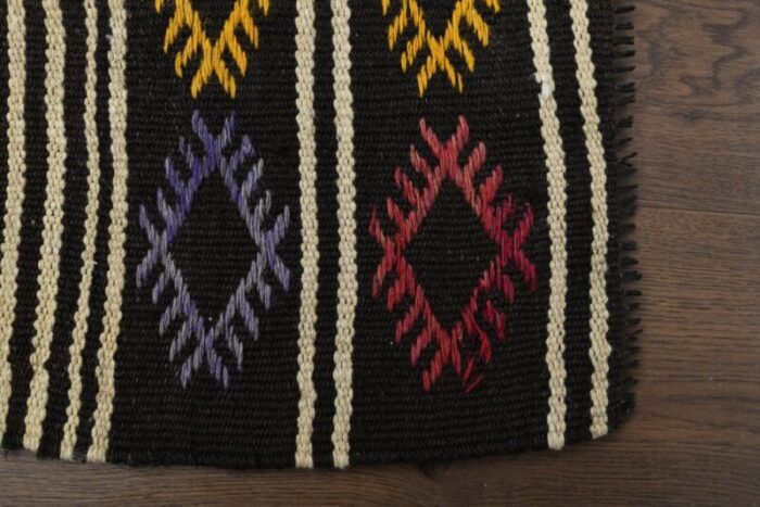 vintage turkish wool kilim door mat anatolia 8