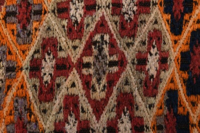 vintage turkish wool oushak rug 6